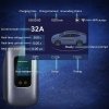Qoltec Stacja ładowania do samochodu elektrycznego i hybryd | 3fazy |   22kW | 32A | Wi-Fi | LCD | RFID | TUYA | 5m